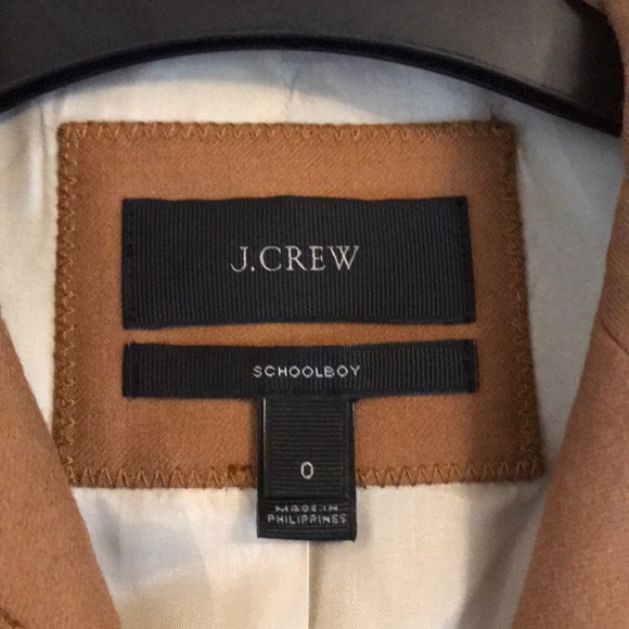 JCrew blazer red available. Camel SOLD. - Picture 7 of 8